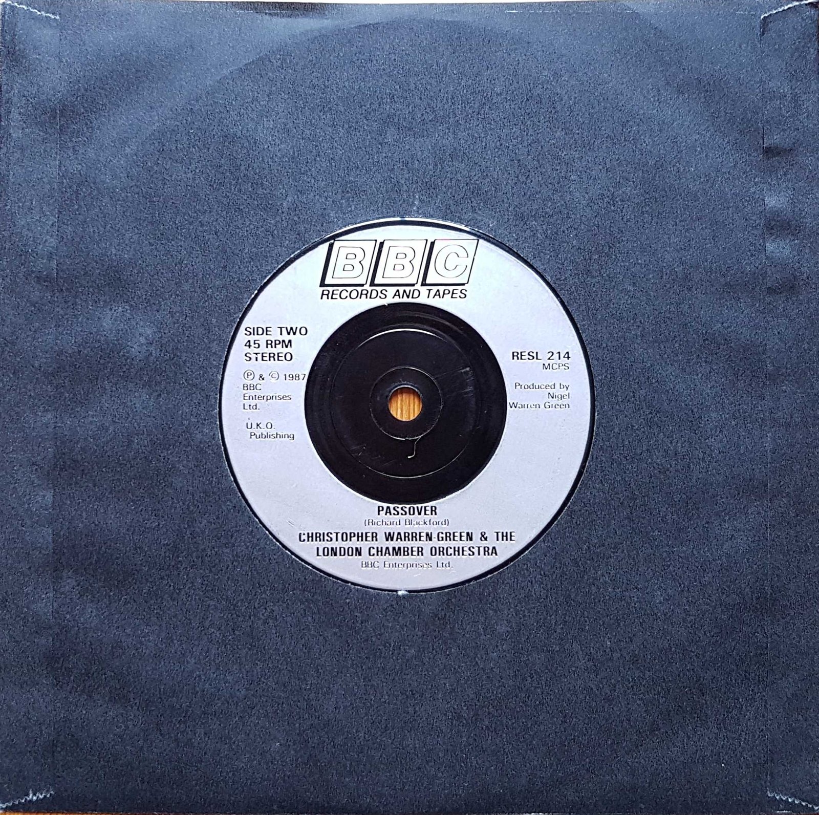 Back cover of RESL 214